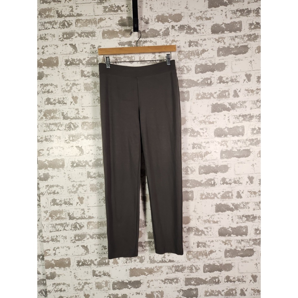 Eileen Fisher‎ Pants Petite Small Brown Ankle Tapered Office Career Casual